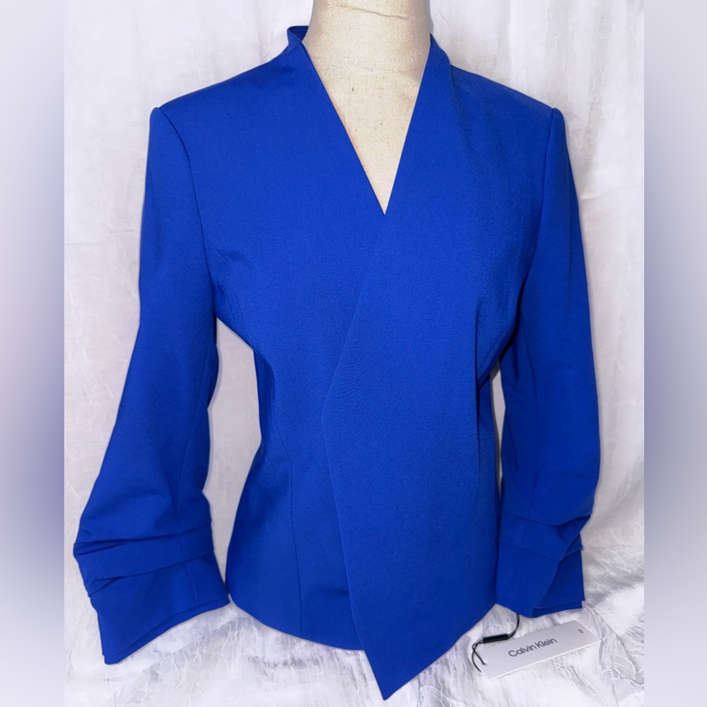 Calvin Klein Women's Royal Blue Suit Jacket
